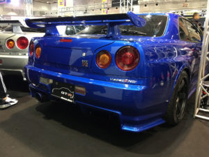 R34 GTR NUR バック